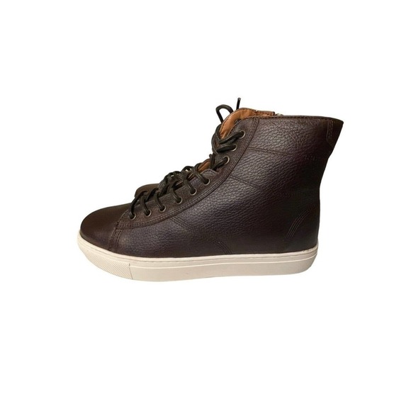 Crown Vintage NEW Brown Waco Sherpa Side Zip Lace Up Sneaker Boot Men's 10 - Picture 6 of 9